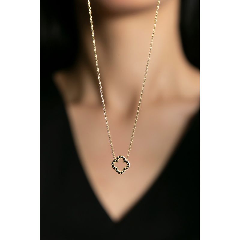 Fashion, accesorii si bijuterii - Femei - Bijuterii femei - Coliere femei - Colier, Heliophilia, argint 925, auriu, 136ELS2151 - Infinity.ro