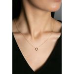 Fashion, accesorii si bijuterii - Femei - Bijuterii femei - Coliere femei - Colier, Heliophilia, argint 925, auriu, 136ELS2151 - Infinity.ro