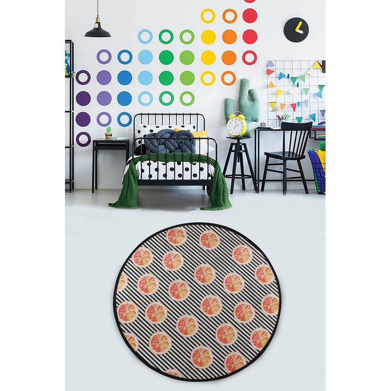 Casa si Gradina - Textile si covoare - Covoare - Covorase baie - Covoras de baie, L'essentiel Maison, multicolor, 120 cm, 100% poliester, antiderapant, antibacterian, 359CHL4537 - Infinity.ro