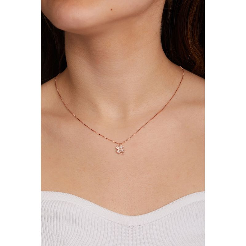 Fashion, accesorii si bijuterii - Femei - Bijuterii femei - Coliere femei - Colier, Heliophilia, argint 925, rose gold, dama, 757ELS2130 - Infinity.ro