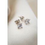 Fashion, accesorii si bijuterii - Femei - Bijuterii femei - Cercei femei - Cercei, Heliophilia, femei, argint 925, multicolor, zirconiu, 3.6 mm - Infinity.ro