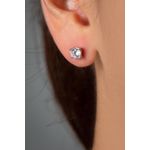 Fashion, accesorii si bijuterii - Femei - Bijuterii femei - Cercei femei - Cercei, Heliophilia, femei, argint 925, multicolor, zirconiu, 3.6 mm - Infinity.ro