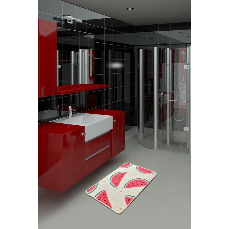 Casa si Gradina - Textile si covoare - Covoare - Covorase baie - Covoras de baie, L'essentiel Maison, multicolor, 40x60 cm, 100% poliester, antiderapant, 359CHL1231 - Infinity.ro