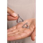 Fashion, accesorii si bijuterii - Femei - Bijuterii femei - Cercei femei - Cercei, Heliophilia, metal, argintiu, marime universala, 757ELS1348 - Infinity.ro