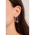 Fashion, accesorii si bijuterii - Femei - Bijuterii femei - Cercei femei - Cercei, Heliophilia, metal, argintiu, marime universala, 757ELS1348 - Infinity.ro