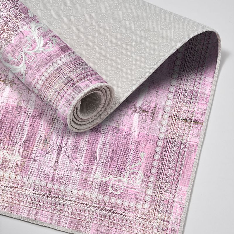 Casa si Gradina - Textile si covoare - Covoare - Covorase baie - Set covorase de baie, L'essentiel Maison, multicolor, 50x60 cm si 60x100 cm, 100% poliester, antiderapant, 299ANR1597 - Infinity.ro