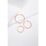 Fashion, accesorii si bijuterii - Femei - Bijuterii femei - Cercei femei - Cercei, Heliophilia, femei, aur roz, argint 925, antialergic, 938ELS3690 - Infinity.ro