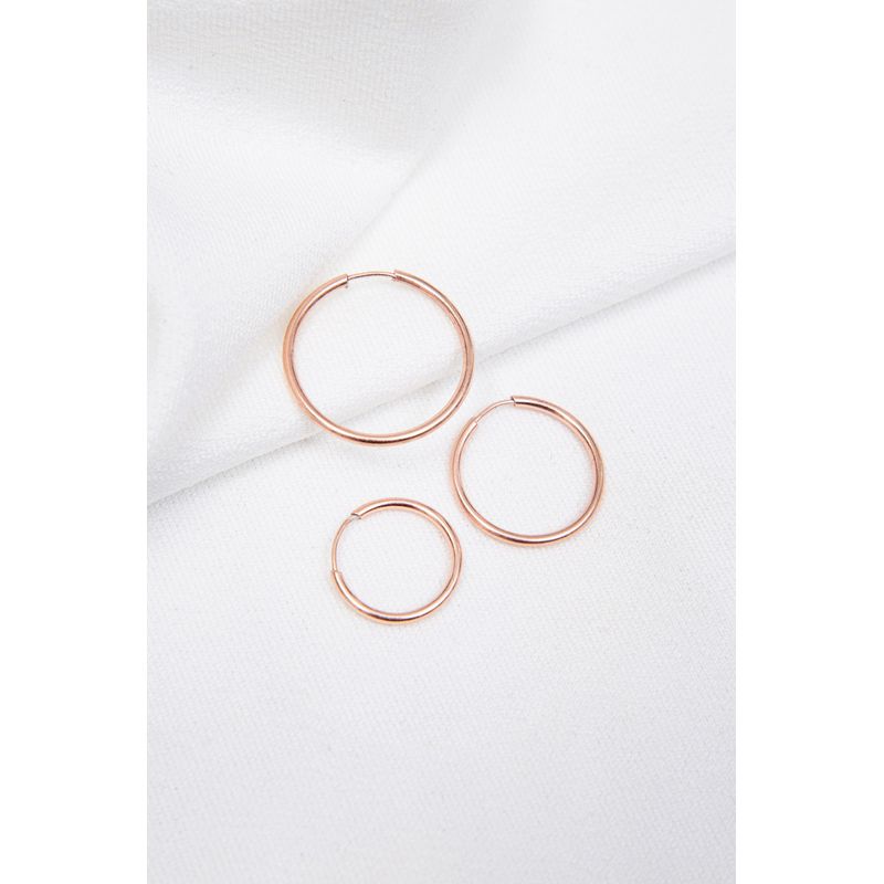 Fashion, accesorii si bijuterii - Femei - Bijuterii femei - Cercei femei - Cercei, Heliophilia, femei, aur roz, argint 925, antialergic, 938ELS3690 - Infinity.ro