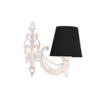 Casa si Gradina - Corpuri si surse de iluminat - Plafoniere, aplice si spoturi - Aplica, Opviq, metal, alb-negru, 15x10x13 cm - Infinity.ro