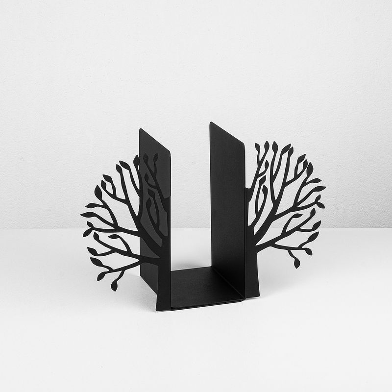 Carti si Birotica - Carti - Accesorii pentru cititori - Suport de carte, Aberto Design, metal, negru, 44x14x22 cm, 493RMC1113 - Infinity.ro