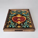 Casa si Gradina - Bucatarie si vesela - Ustensile bucatarie - Tavi servire - Tava de servire, Aberto Design, lemn masiv, multicolor, 48x38x4 cm, 799EVL1141 - Infinity.ro