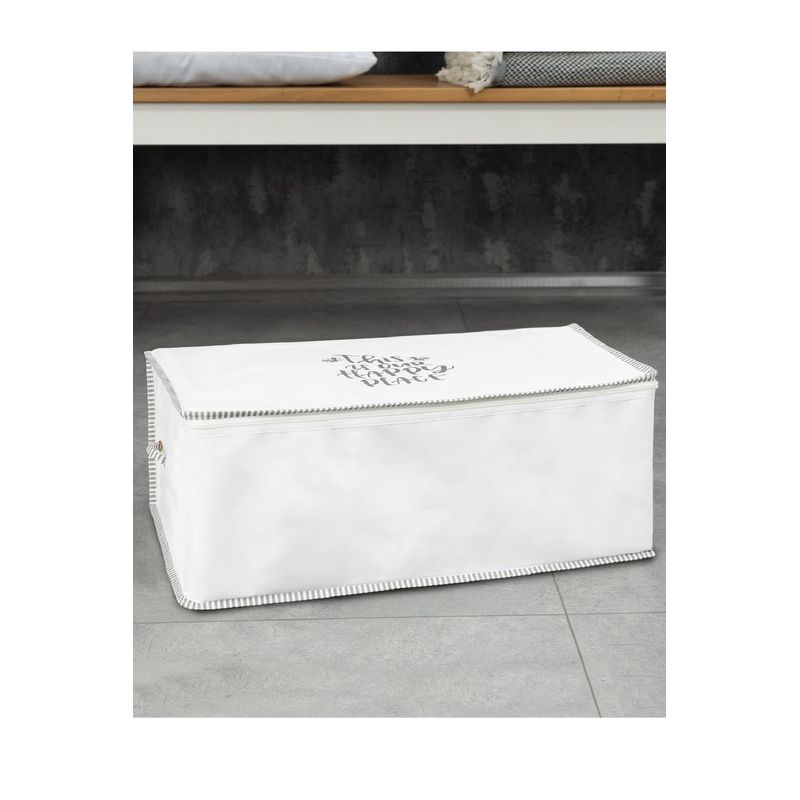 Casa si Gradina - Mobilier - Organizare si depozitare - Cutii depozitare - Cos depozitare, Aberto Design, polipropilena, alb, 65x45x24 cm - Infinity.ro