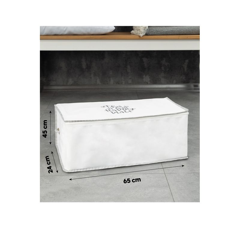 Casa si Gradina - Mobilier - Organizare si depozitare - Cutii depozitare - Cos depozitare, Aberto Design, polipropilena, alb, 65x45x24 cm - Infinity.ro