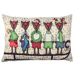 Casa si Gradina - Textile si covoare - Perne si pilote - Perne decorative - Perna decorativa, Aberto Design, multicolor, 33x48 cm, bumbac si poliester, husa detasabila, 420GRC4103 - Infinity.ro
