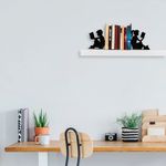 Carti si Birotica - Carti - Accesorii pentru cititori - Suport de carte, Aberto Design, metal, negru, 40.5x14x22 cm - Infinity.ro
