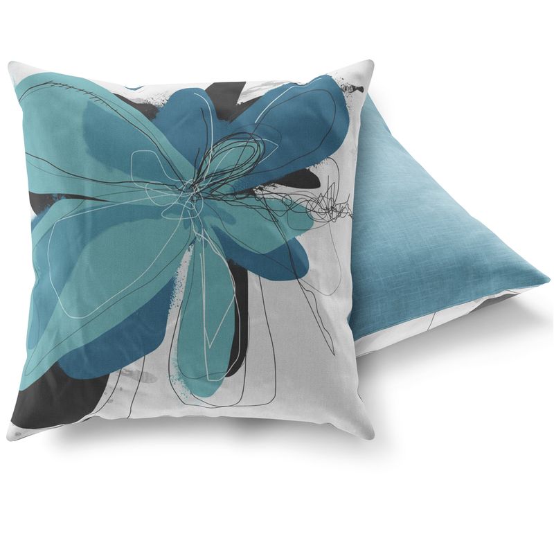 Casa si Gradina - Textile si covoare - Perne si pilote - Perne decorative - Perna decorativa, Aberto Design, multicolor, 43x43 cm, 50% bumbac, 50% poliester, umplutura siliconica, 417GRV2146 - Infinity.ro
