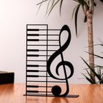 Casa si Gradina - Decoratiuni - Obiecte decorative - Accesorii decorative - Obiect decorativ, Aberto Design, metal, negru, 23x18 cm - Infinity.ro