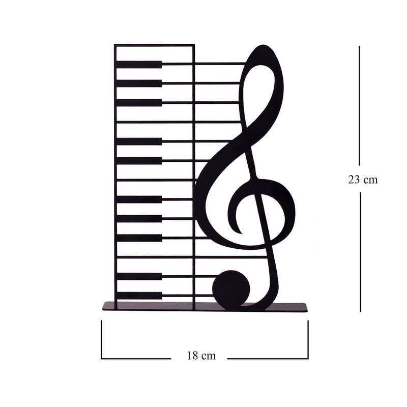 Casa si Gradina - Decoratiuni - Obiecte decorative - Accesorii decorative - Obiect decorativ, Aberto Design, metal, negru, 23x18 cm - Infinity.ro