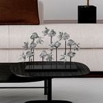 Casa si Gradina - Decoratiuni - Obiecte decorative - Accesorii decorative - Obiect decorativ, Aberto Design, poliester, argintiu, 42x28x10 cm - Infinity.ro