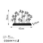 Casa si Gradina - Decoratiuni - Obiecte decorative - Accesorii decorative - Obiect decorativ, Aberto Design, poliester, argintiu, 42x28x10 cm - Infinity.ro