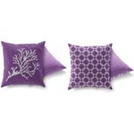 Casa si Gradina - Textile si covoare - Perne si pilote - Perne decorative - Set perne decorative, Aberto Design, multicolor, 43x43 cm, 50% bumbac, 50% poliester, 2 bucati, 417GRV0135 - Infinity.ro