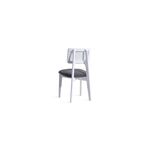 Casa si Gradina - Mobilier - Scaune si fotolii - Scaune - Scaun, Hanah Home, lemn de fag, stofa teddy, alb, 45x46x81 cm - Infinity.ro