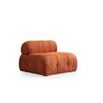 Casa si Gradina - Mobilier - Canapele si coltare - Canapele - Canapea 3 locuri, Atelier Del Sofa, lemn de fag si pal, portocaliu, 290x95x75 cm - Infinity.ro