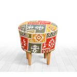 Casa si Gradina - Mobilier - Scaune si fotolii - Tabureti - Taburet, Atelier Del Sofa, poliester, multicolor, 42x42x42 cm - Infinity.ro