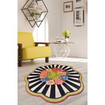 Casa si Gradina - Textile si covoare - Covoare - Covoare casa - Covor, Conceptum Hypnose, multicolor, 140 cm, 100% poliester, antiderapant, lavabil la masina, 882CHL1324 - Infinity.ro