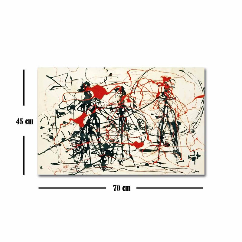 Casa si Gradina - Decoratiuni - Tablouri - Tablou decorativ pe panza, Wallxpert, panza de caprioara 100%, multicolor, 45x70 cm, rama lemn - Infinity.ro