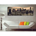 Casa si Gradina - Decoratiuni - Tablouri - Tablou decorativ, Wallxpert, panza, multicolor, 30x80 cm, rama lemn, 257MJS1280 - Infinity.ro