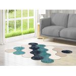 Casa si Gradina - Textile si covoare - Covoare - Covoare casa - Covor, Conceptum Hypnose, albastru, 100x160 cm, 100% poliester, antiderapant - Infinity.ro