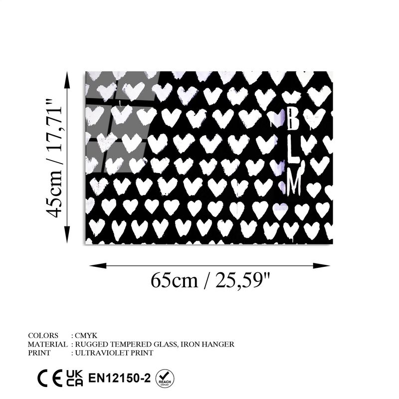 Casa si Gradina - Decoratiuni - Tablouri - Tablou decorativ, Wallxpert, sticla securizata, multicolor, 45x65 cm - Infinity.ro