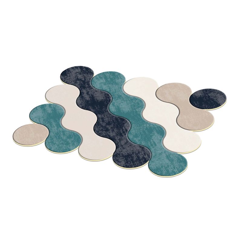 Casa si Gradina - Textile si covoare - Covoare - Covoare casa - Covor, Conceptum Hypnose, albastru, 100x160 cm, 100% poliester, antiderapant - Infinity.ro