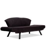 Casa si Gradina - Mobilier - Canapele si coltare - Canapele - Canapea extensibila, Hanah Home, metal, negru, 177x87x75 cm - Infinity.ro