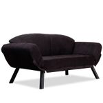 Casa si Gradina - Mobilier - Canapele si coltare - Canapele - Canapea extensibila, Hanah Home, metal, negru, 177x87x75 cm - Infinity.ro