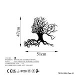 Casa si Gradina - Corpuri si surse de iluminat - Plafoniere, aplice si spoturi - Aplica de perete, Opviq, metal, negru, 51x47x9 cm - Infinity.ro