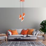 Casa si Gradina - Corpuri si surse de iluminat - Lustre si pendule - Candelabru, Opviq, metal, portocaliu, diametru 40 cm, inaltime reglabila 75-121 cm - Infinity.ro