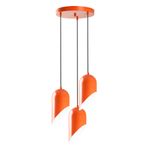 Casa si Gradina - Corpuri si surse de iluminat - Lustre si pendule - Candelabru, Opviq, metal, portocaliu, diametru 40 cm, inaltime reglabila 75-121 cm - Infinity.ro