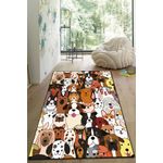 Casa si Gradina - Textile si covoare - Covoare - Covoare copii - Covor copii, Conceptum Hypnose, multicolor, 150x200 cm, 100% poliester, antiderapant - Infinity.ro