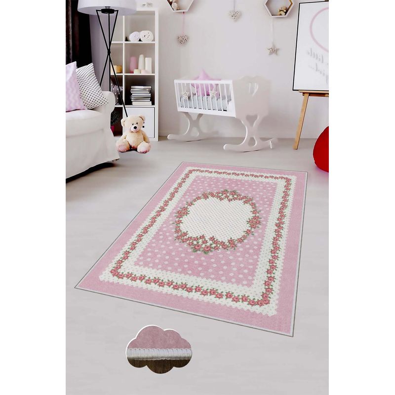 Casa si Gradina - Textile si covoare - Covoare - Covoare copii - Covor copii, Conceptum Hypnose, multicolor, 60x100 cm, 100% poliester, antiderapant, 477HFT2031 - Infinity.ro