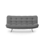 Casa si Gradina - Mobilier - Canapele si coltare - Canapele - Canapea extensibila, Hanah Home, metal, gri, 200x95x105 cm - Infinity.ro