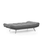 Casa si Gradina - Mobilier - Canapele si coltare - Canapele - Canapea extensibila, Hanah Home, metal, gri, 200x95x105 cm - Infinity.ro