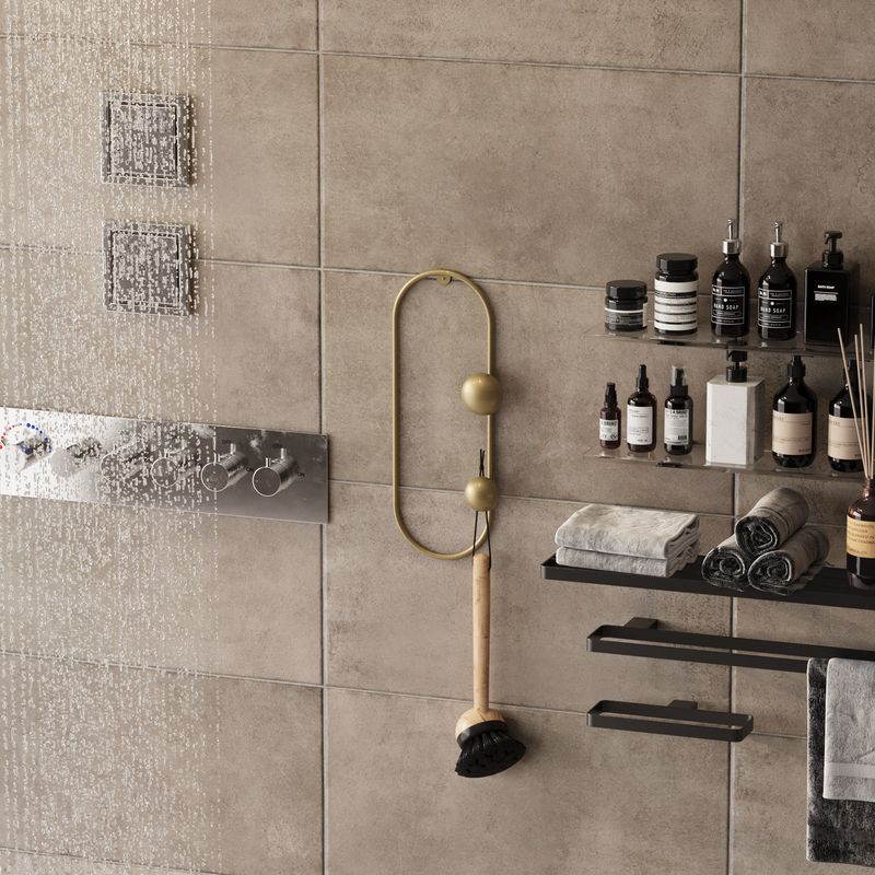 Casa si Gradina - Mobilier - Organizare si depozitare - Cuiere - Carlig de perete, Wallxpert, metal, auriu, 17x7x41 cm - Infinity.ro