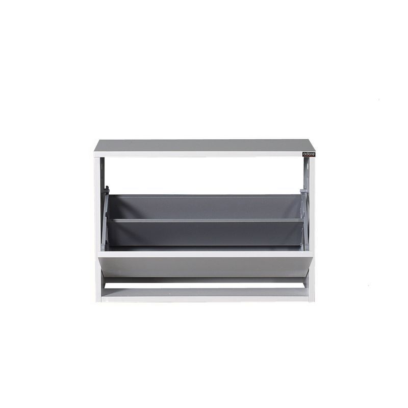 Casa si Gradina - Mobilier - Dulapuri si sifoniere - Dulapuri pantofi - Dulap pantofi, Hanah Home, pal melaminat, alb, 60x42x30 cm - Infinity.ro