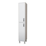 Casa si Gradina - Mobilier - Comode si corpuri - Corpuri bucatarie - Dulap multifunctional, Hanah Home, pal melaminat, alb, 33.3x35.8x191 cm - Infinity.ro