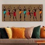 Casa si Gradina - Decoratiuni - Tablouri - Tablou decorativ, Wallxpert, panza, multicolor, 50x120 cm, rama lemn, 451ERN1360 - Infinity.ro