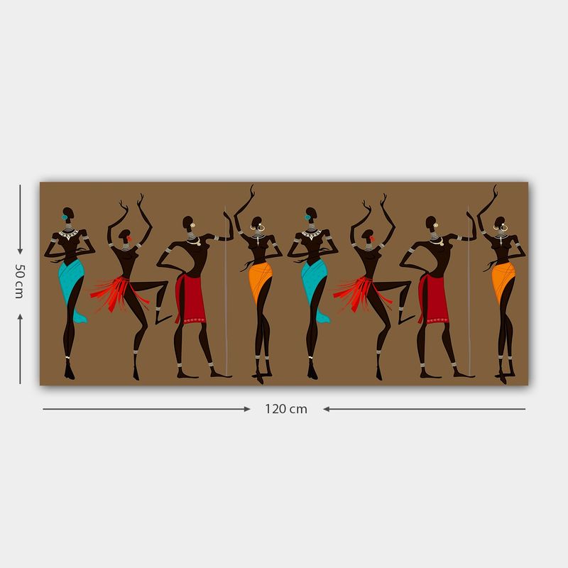 Casa si Gradina - Decoratiuni - Tablouri - Tablou decorativ, Wallxpert, panza, multicolor, 50x120 cm, rama lemn, 451ERN1360 - Infinity.ro
