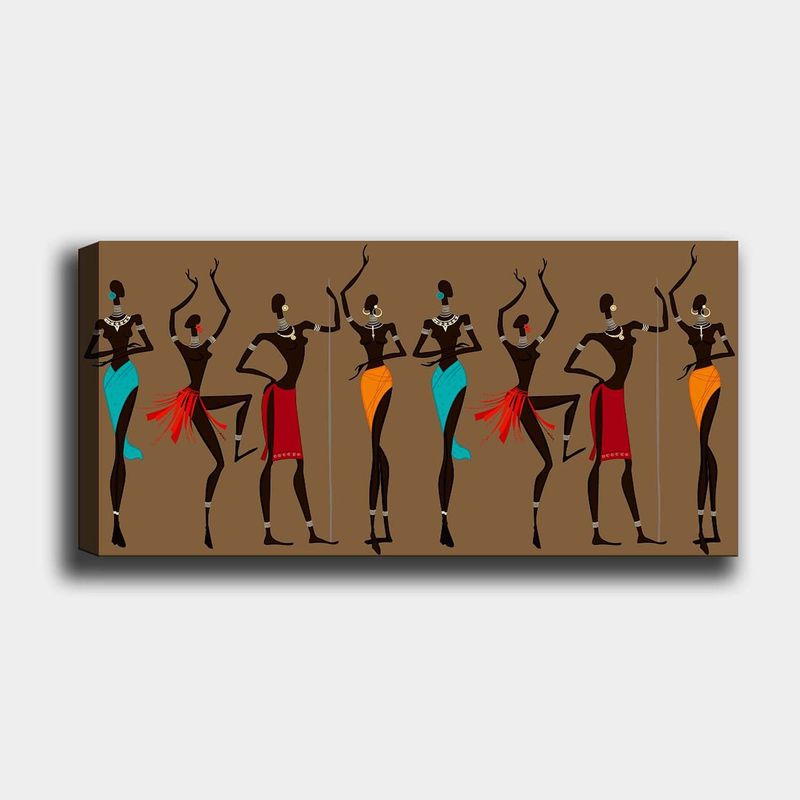 Casa si Gradina - Decoratiuni - Tablouri - Tablou decorativ, Wallxpert, panza, multicolor, 50x120 cm, rama lemn, 451ERN1360 - Infinity.ro