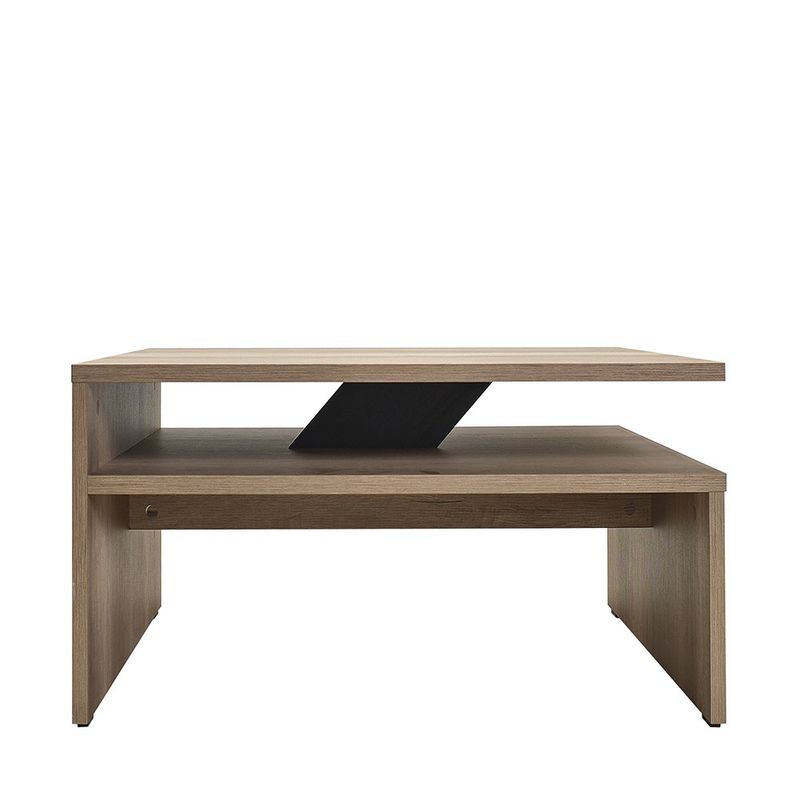 Casa si Gradina - Mobilier - Mese si birouri - Masute de cafea - Masuta de cafea, Hanah Home, pal melaminat, nuc deschis, 90x90x42 cm - Infinity.ro